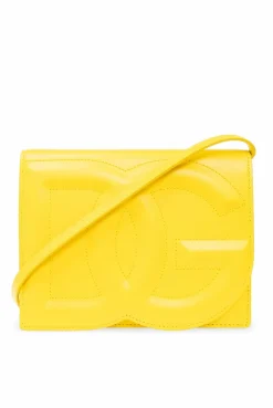 Dolce & Gabbana YELLOW Leather shoulder bag