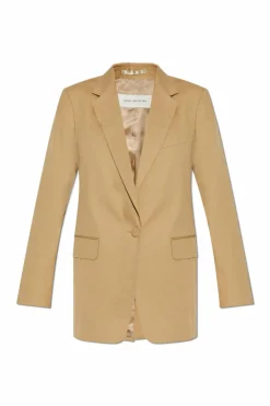 Dries Van Noten beige Cotton blazer