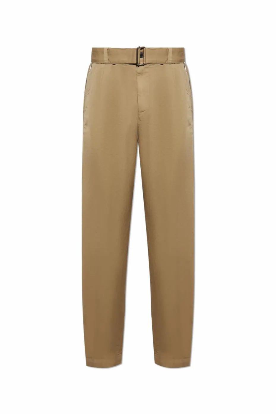 Dries Van Noten beige Pants with Belt