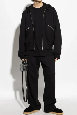 Dries Van Noten BLACK Cotton sweatpants