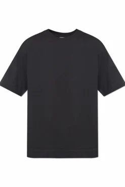 Dries Van Noten BLACK Crew neck T-shirt