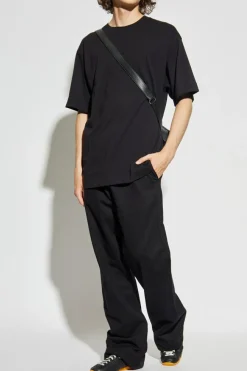 Dries Van Noten BLACK Crew neck T-shirt