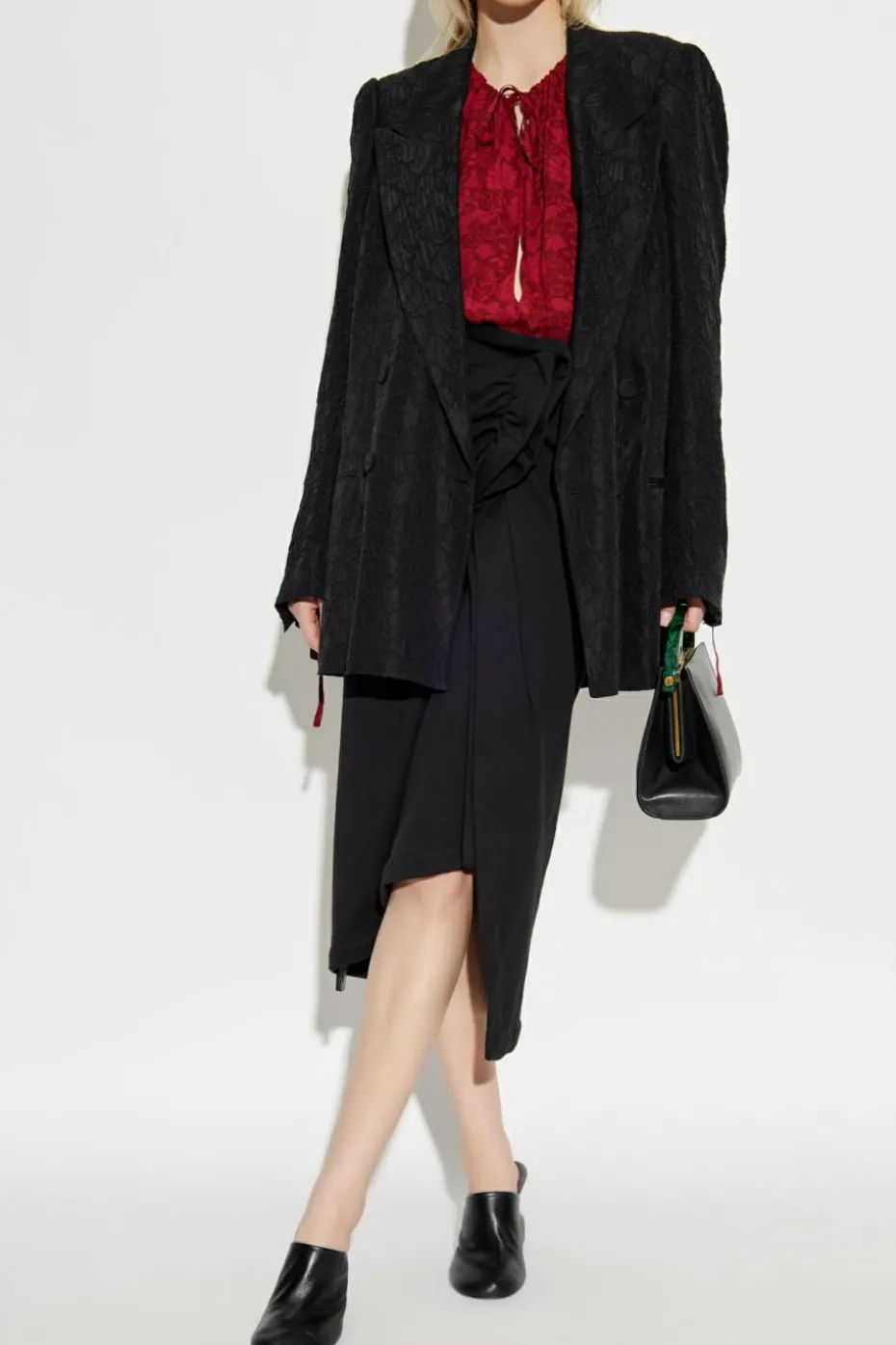 Dries Van Noten BLACK Double-breasted blazer