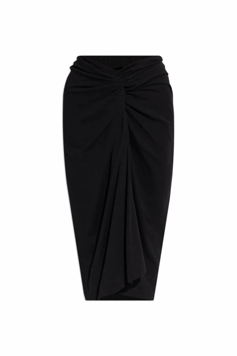 Dries Van Noten BLACK Draped Skirt