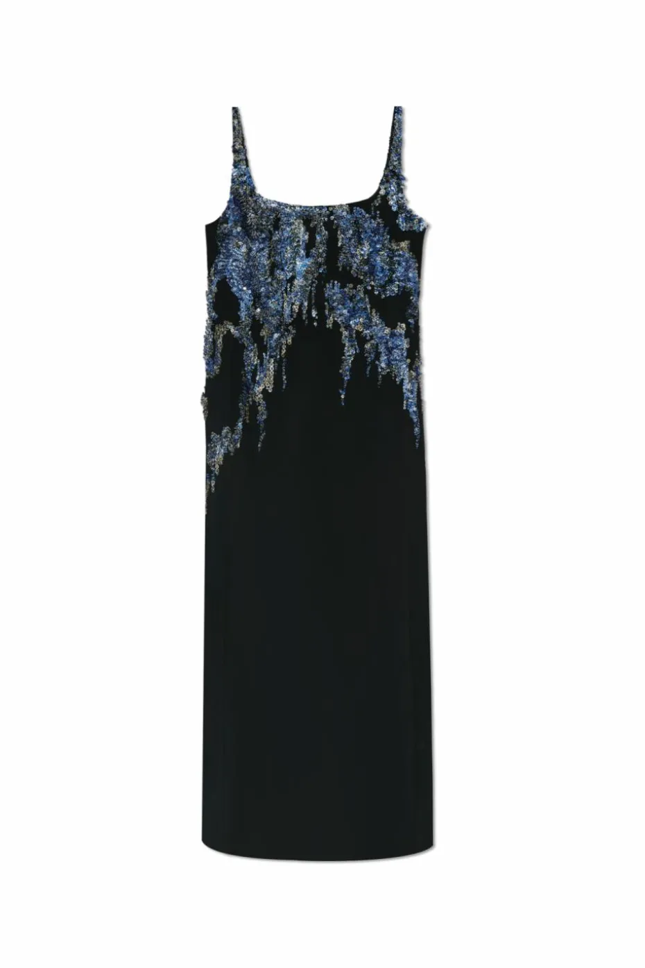 Dries Van Noten BLACK Spaghetti strap dress