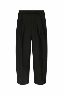 Dries Van Noten BLACK Wool Pants