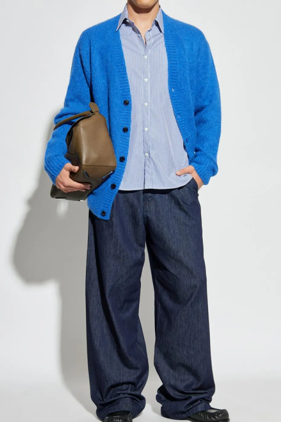 Dries Van Noten BLUE "Corbino" shirt