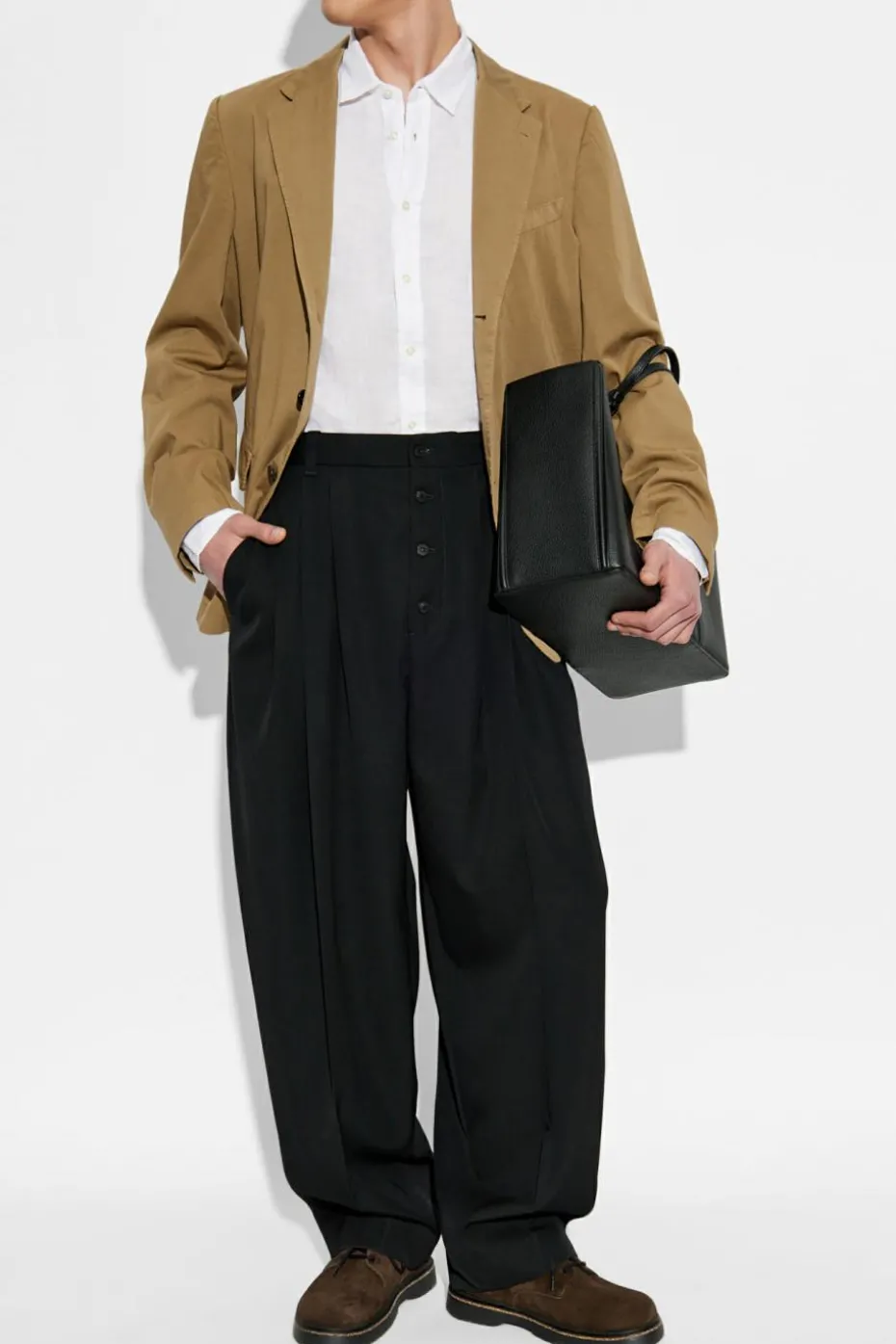 Dries Van Noten BROWN Cotton blazer