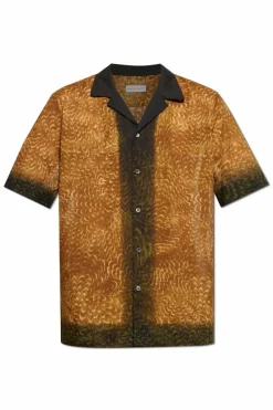 Dries Van Noten BROWN Patterned shirt
