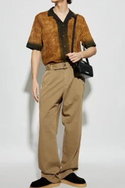 Dries Van Noten BROWN Patterned shirt