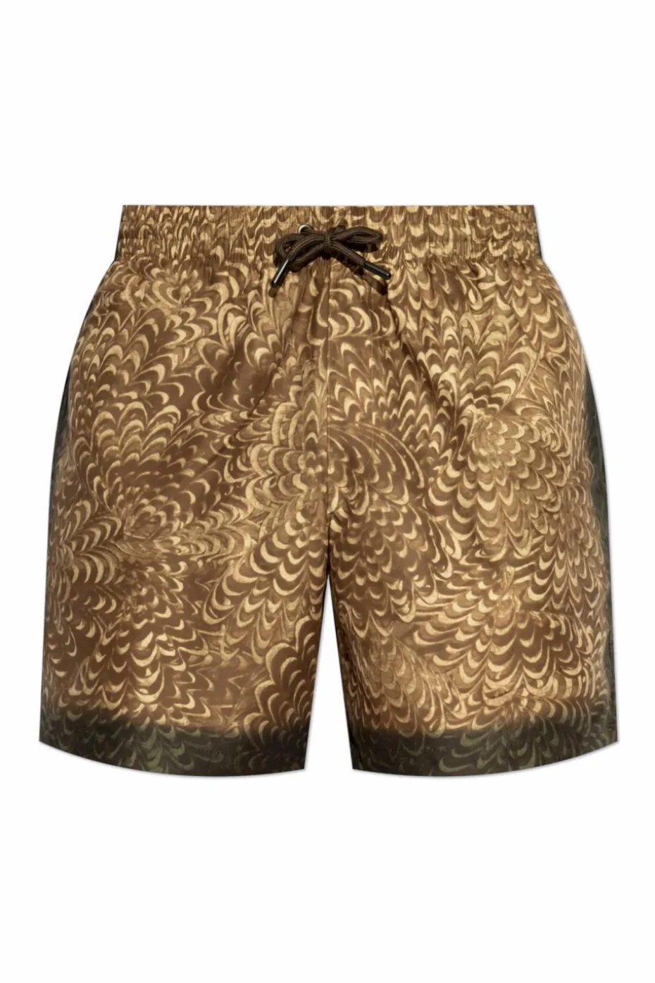 Dries Van Noten BROWN Swim trunks