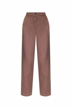 Dries Van Noten BROWN Wide-leg pants