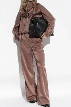 Dries Van Noten BROWN Wide-leg pants