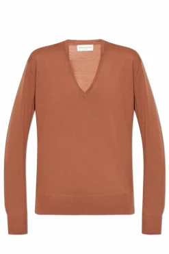 Dries Van Noten BROWN Wool sweater