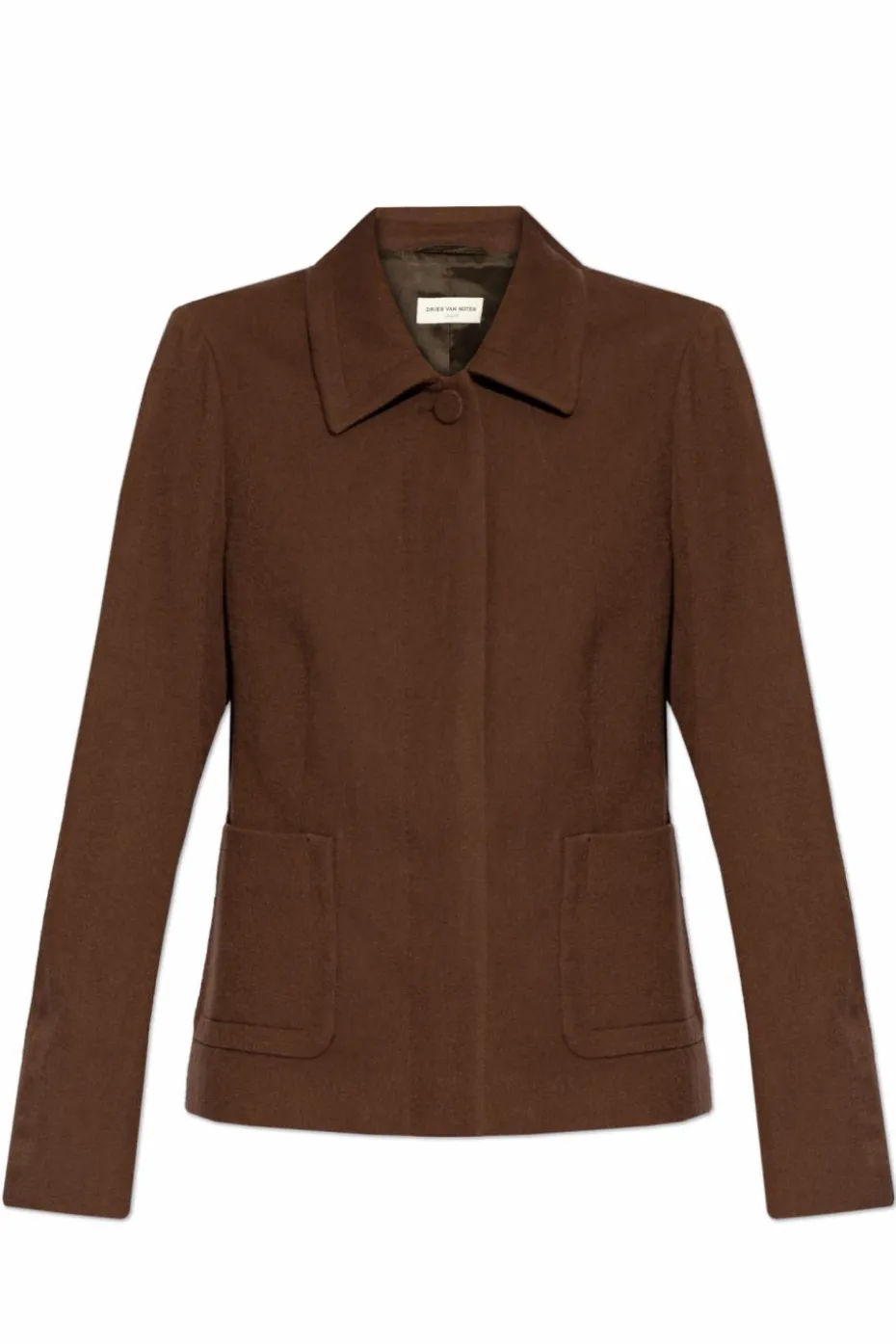 Dries Van Noten BROWN Wool jacket