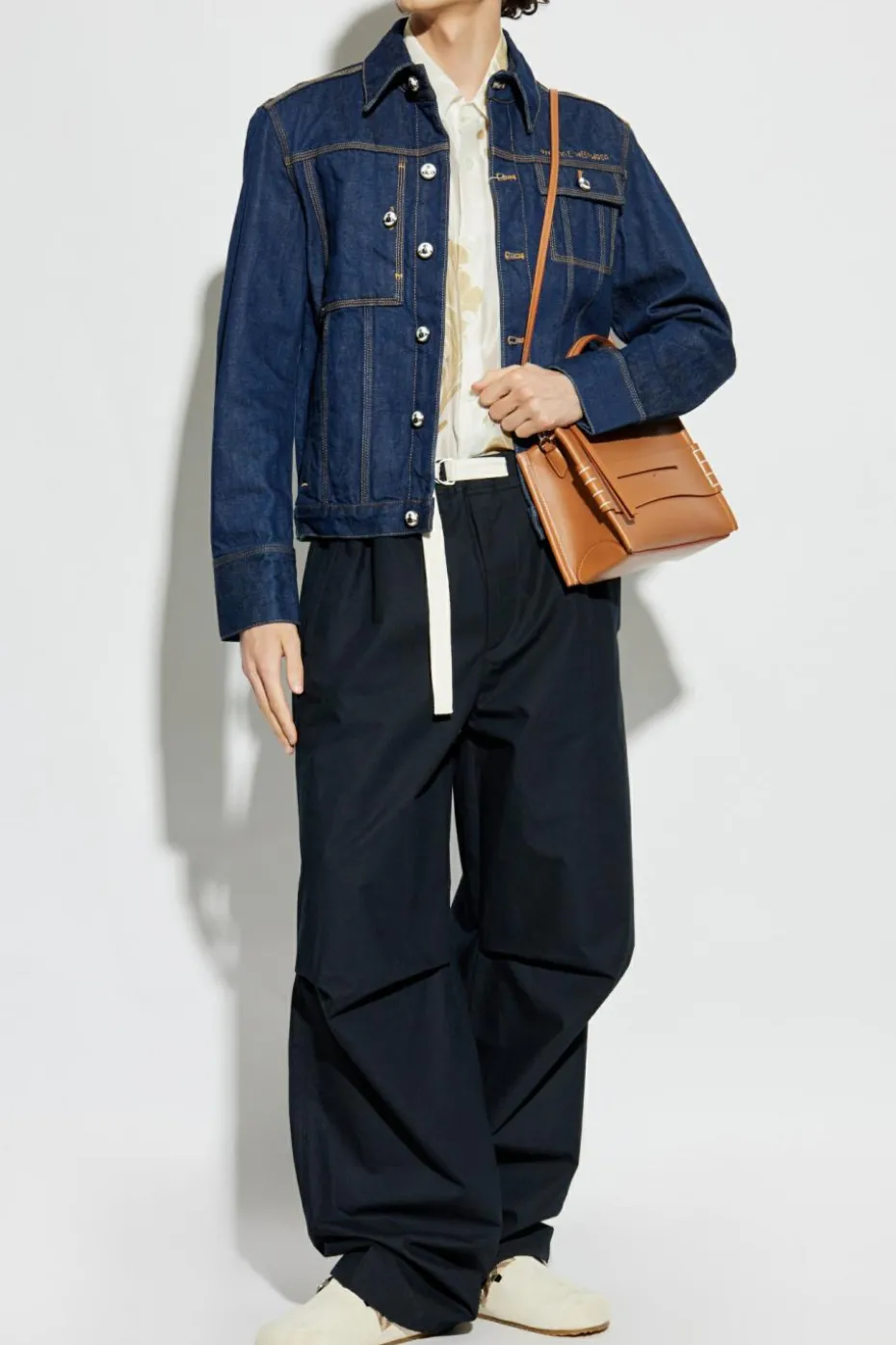 Dries Van Noten cream Silk shirt