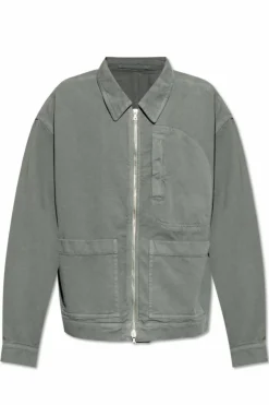 Dries Van Noten GREY Jacket with pockets