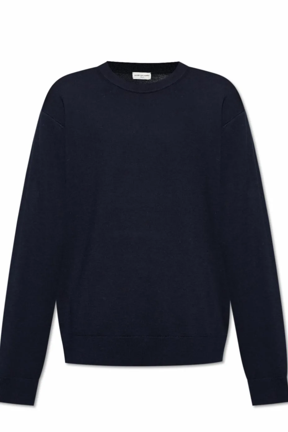 Dries Van Noten NAVY BLUE Wool sweater