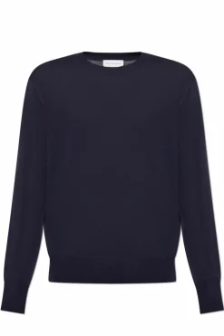 Dries Van Noten NAVY BLUE Wool Sweater