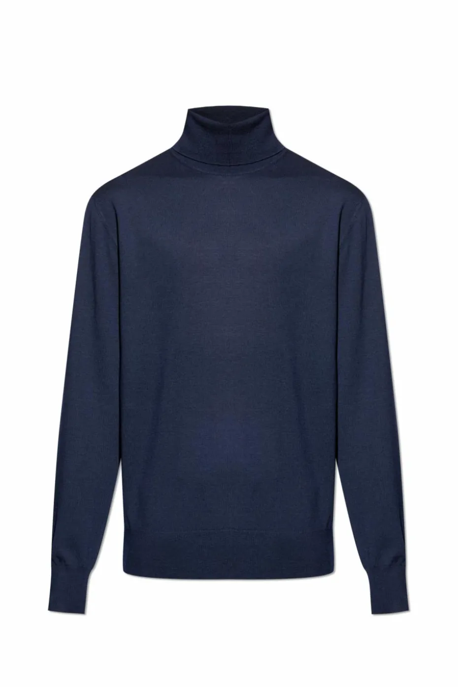 Dries Van Noten NAVY BLUE Wool turtleneck
