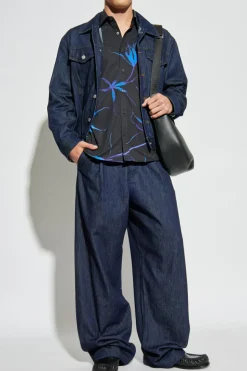 Dries Van Noten NAVY BLUE Jeans "Penning"