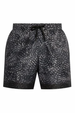 Dries Van Noten NAVY BLUE Swim trunks