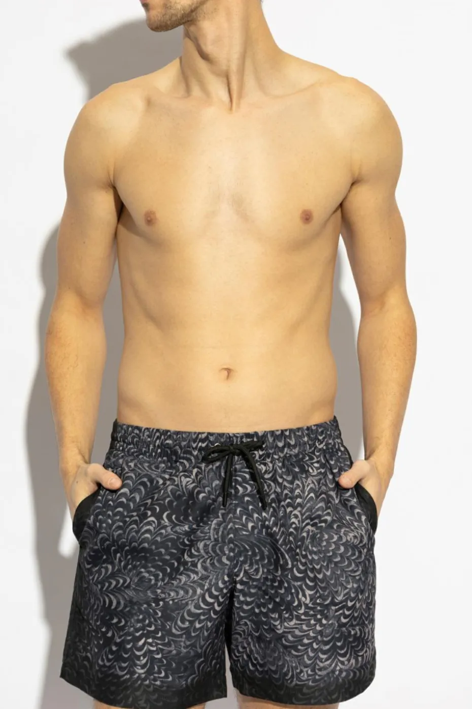 Dries Van Noten NAVY BLUE Swim trunks