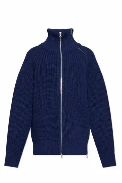 Dries Van Noten NAVY BLUE Wool sweater