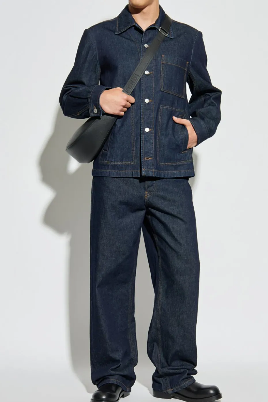 Dries Van Noten NAVY BLUE "Pine" jeans
