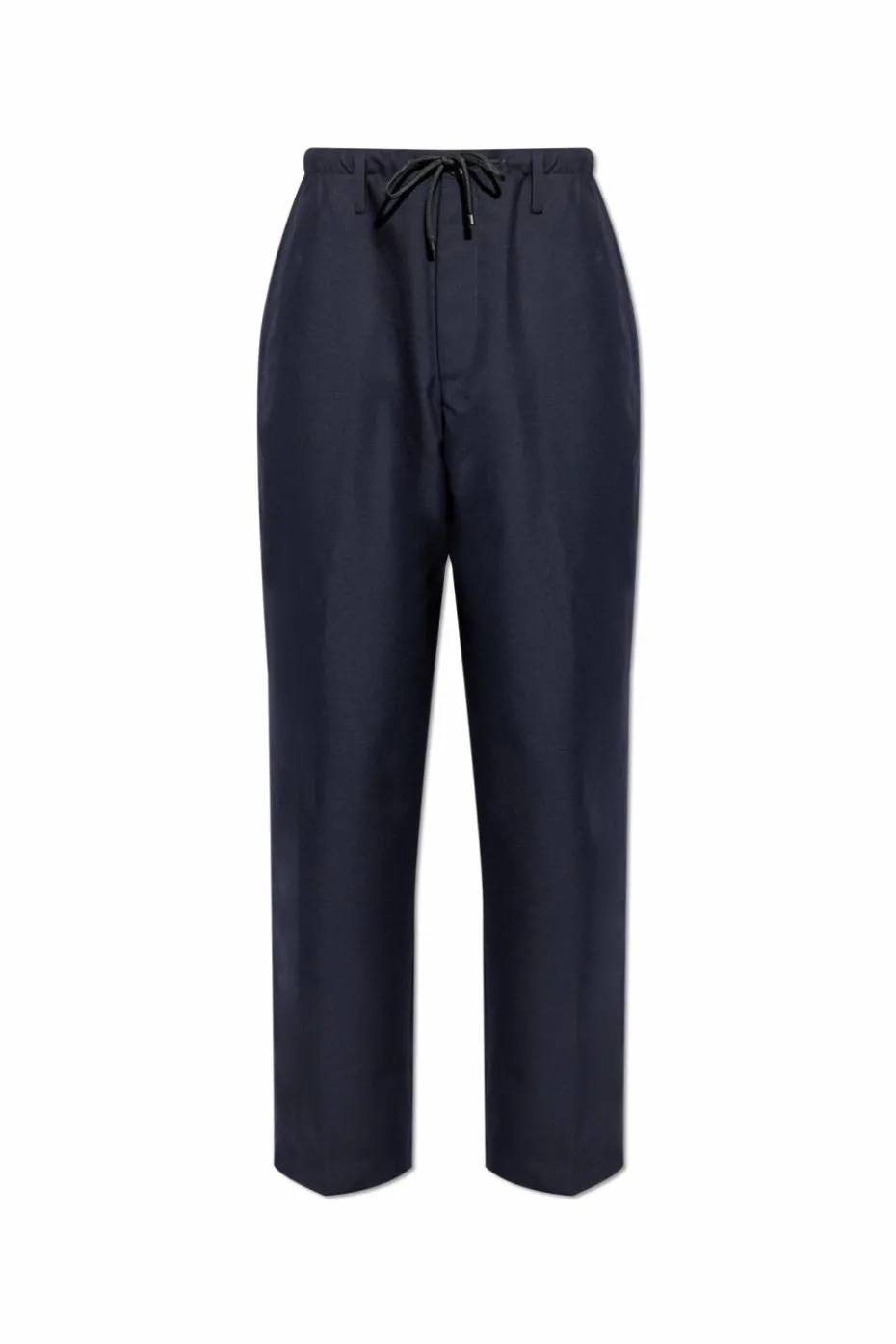 Dries Van Noten NAVY BLUE Wool trousers