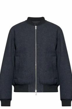 Dries Van Noten NAVY BLUE Jacket with pockets