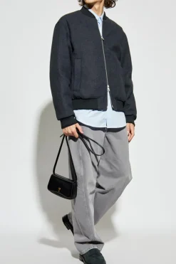 Dries Van Noten NAVY BLUE Jacket with pockets