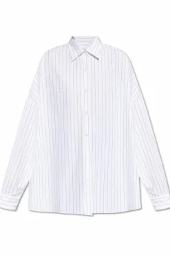 Dries Van Noten WHITE Shirt with striped pattern
