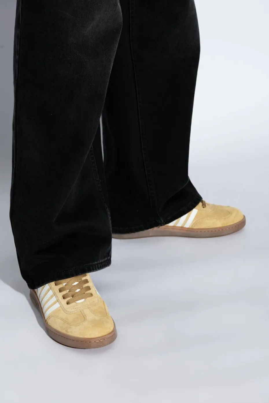 Dsquared2 beige Boxer sneakers