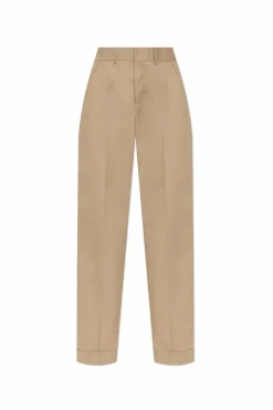 Dsquared2 beige Creased trousers