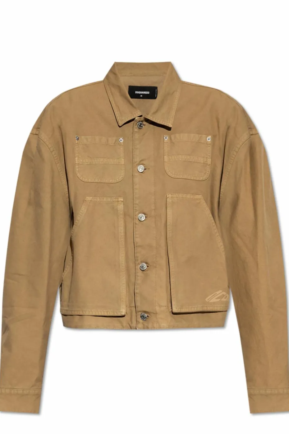 Dsquared2 beige Jacket with pockets