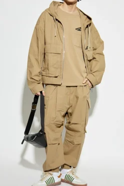 Dsquared2 beige Light hooded jacket