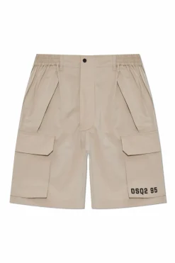 Dsquared2 beige Printed shorts