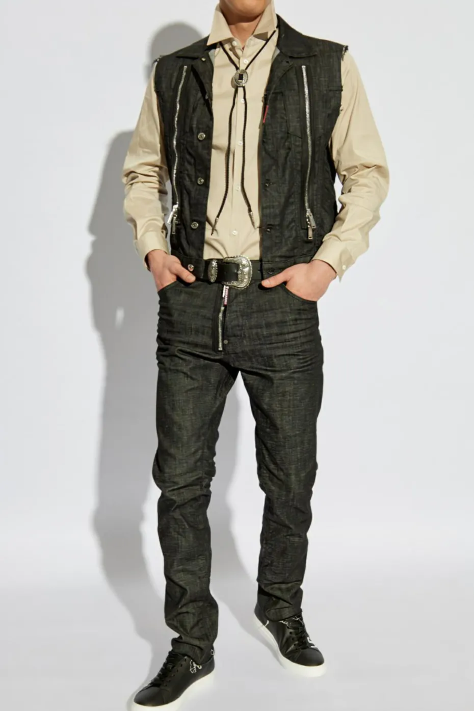 Dsquared2 beige Shirt with logo