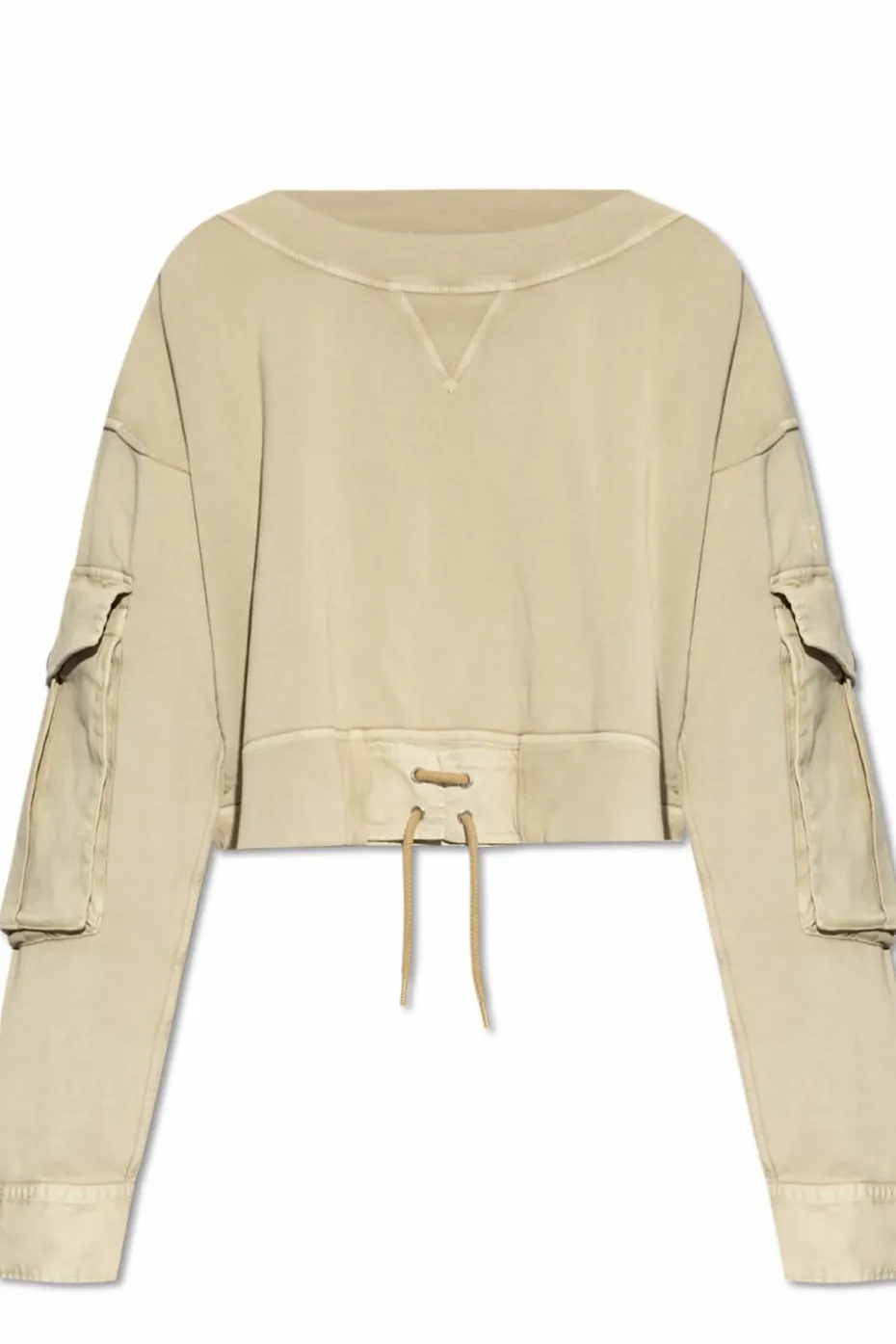 Dsquared2 beige Sweatshirt with Ties