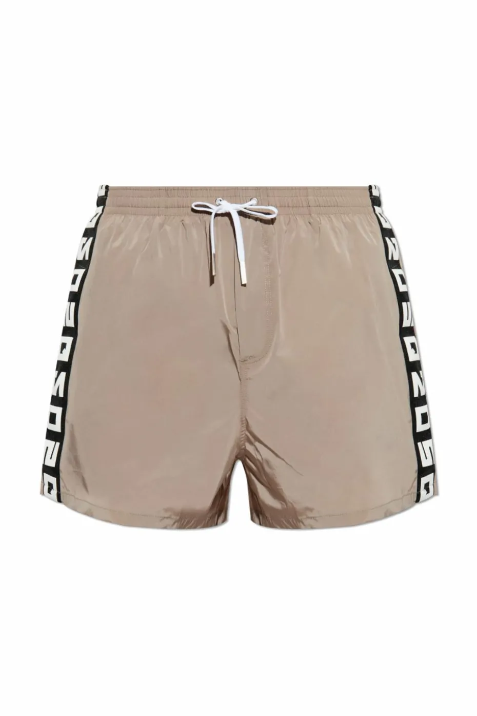 Dsquared2 beige Swim shorts with logo