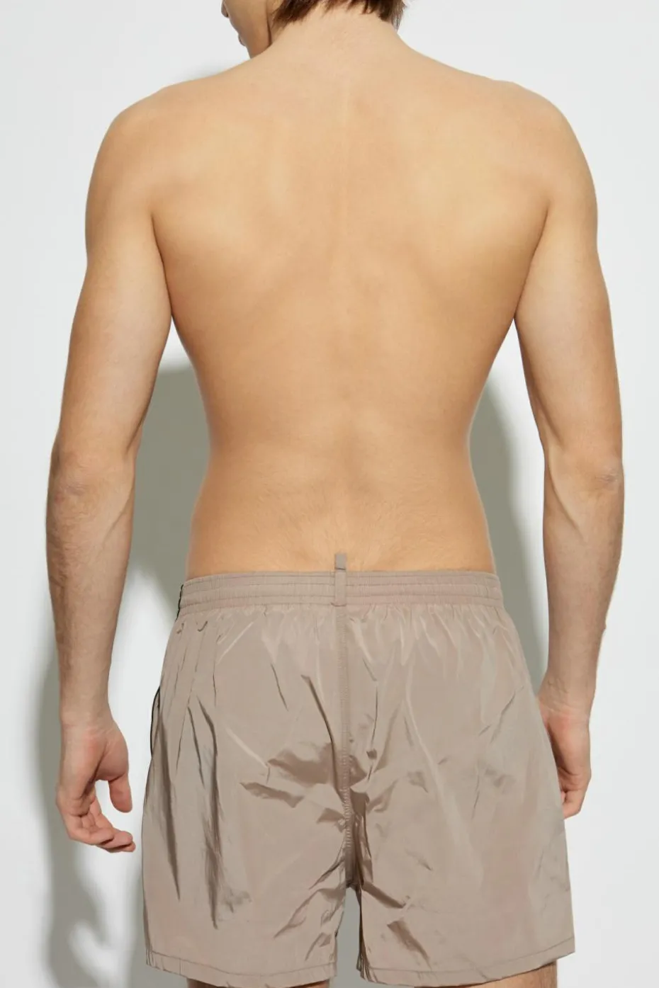 Dsquared2 beige Swim shorts with logo