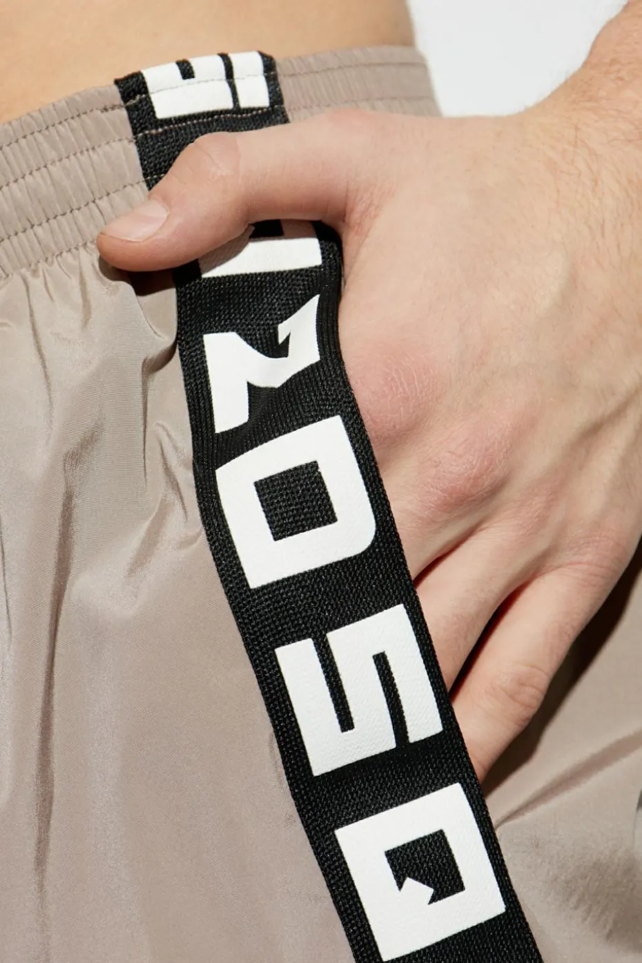 Dsquared2 beige Swim shorts with logo