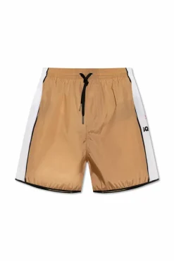 Dsquared2 beige Swim shorts with logo
