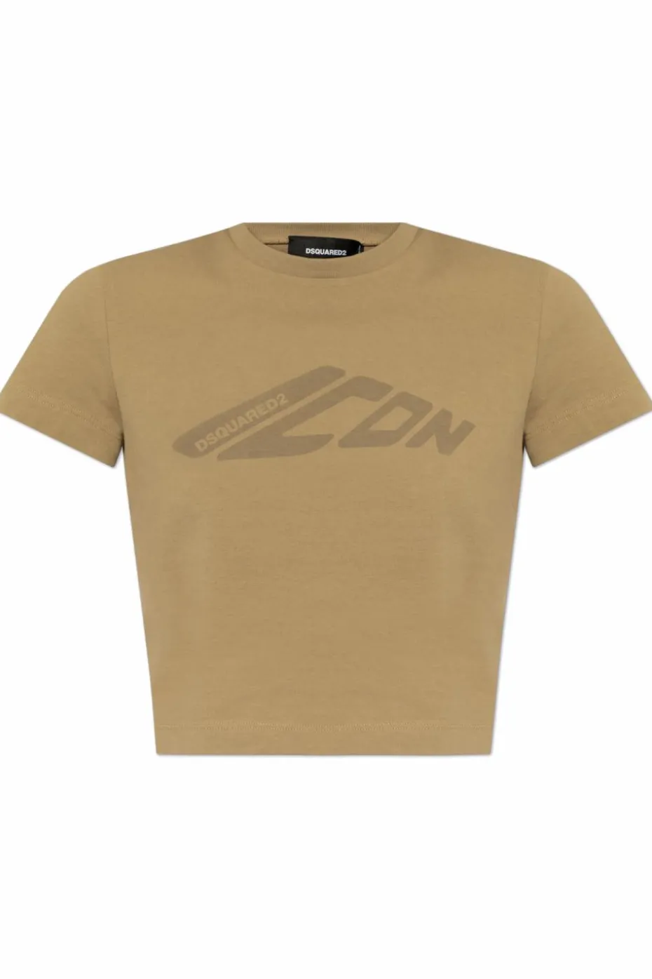 Dsquared2 beige T-shirt with printed logo