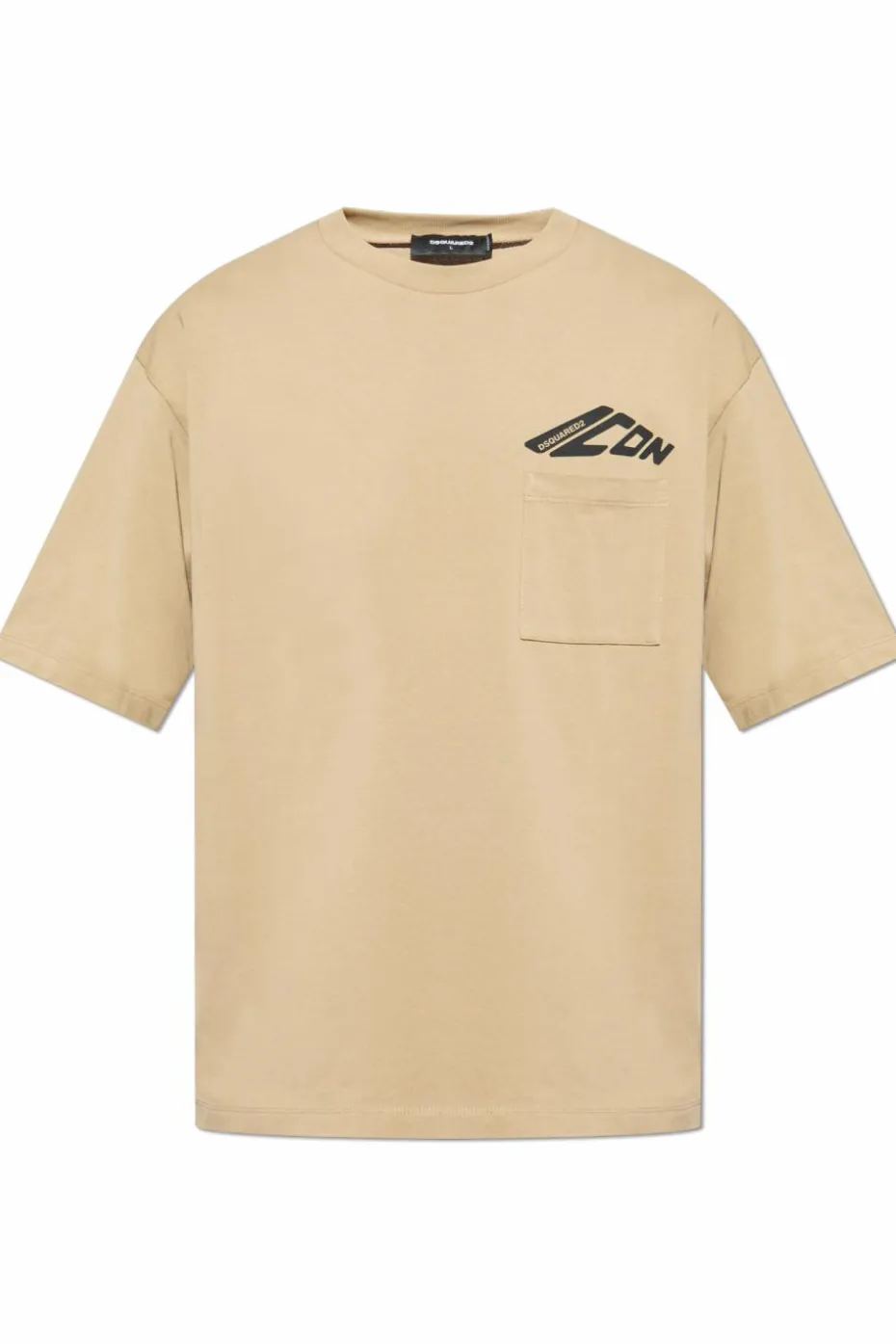 Dsquared2 beige T-shirt with logo