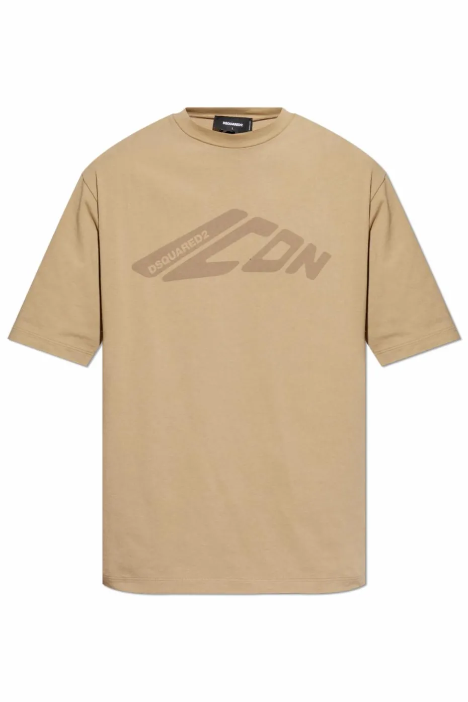 Dsquared2 beige T-shirt with printed logo