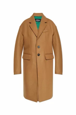 Dsquared2 beige Wool coat