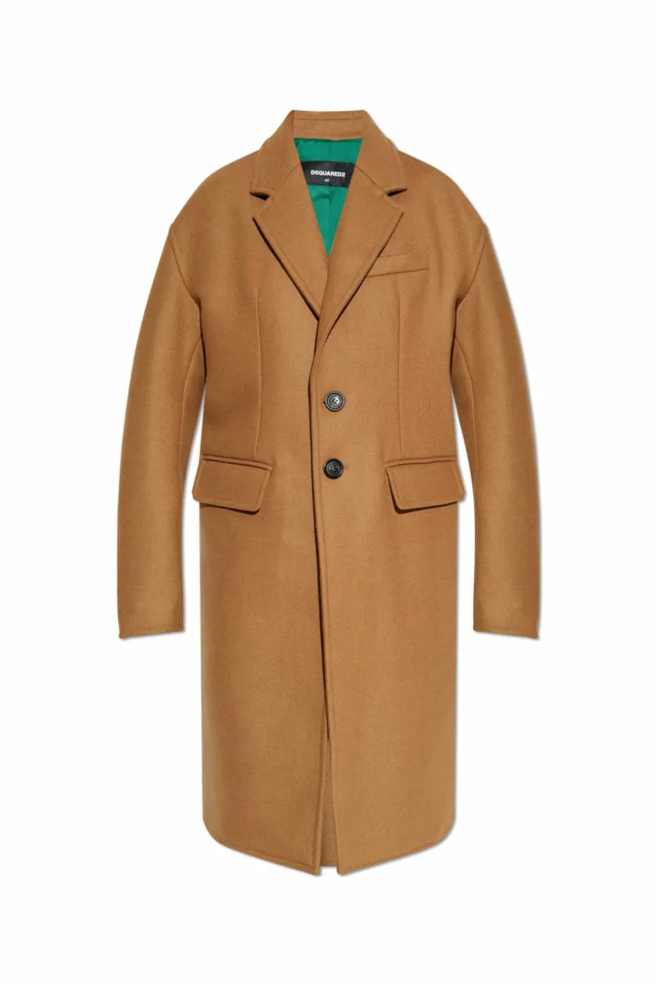 Dsquared2 beige Wool coat