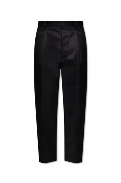 Dsquared2 BLACK "1 Pleat Aviator" trousers